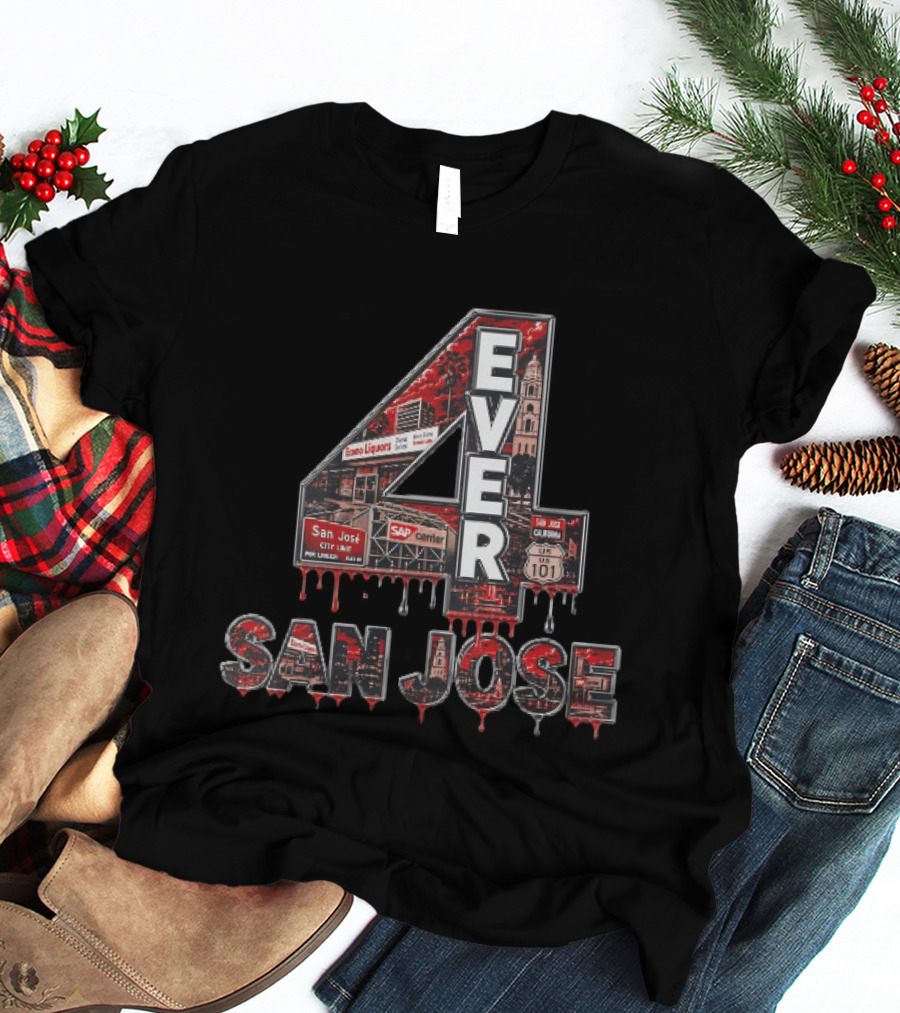 San Jose 4 Ever Econo Liquors SAP Center US 101 California T-Shirt