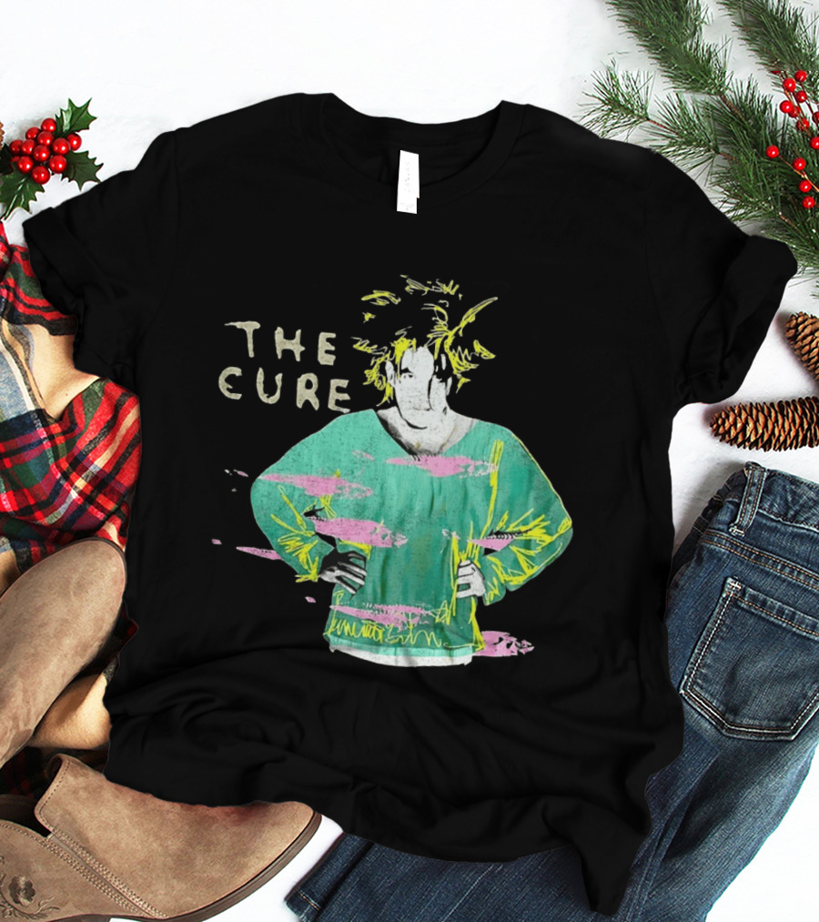 The Cure Standing On A Beach 1986 T-Shirt