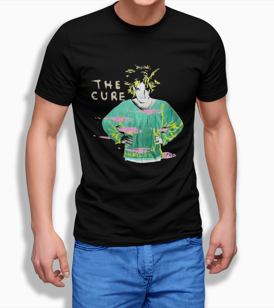 The Cure Standing On A Beach 1986 T-Shirt