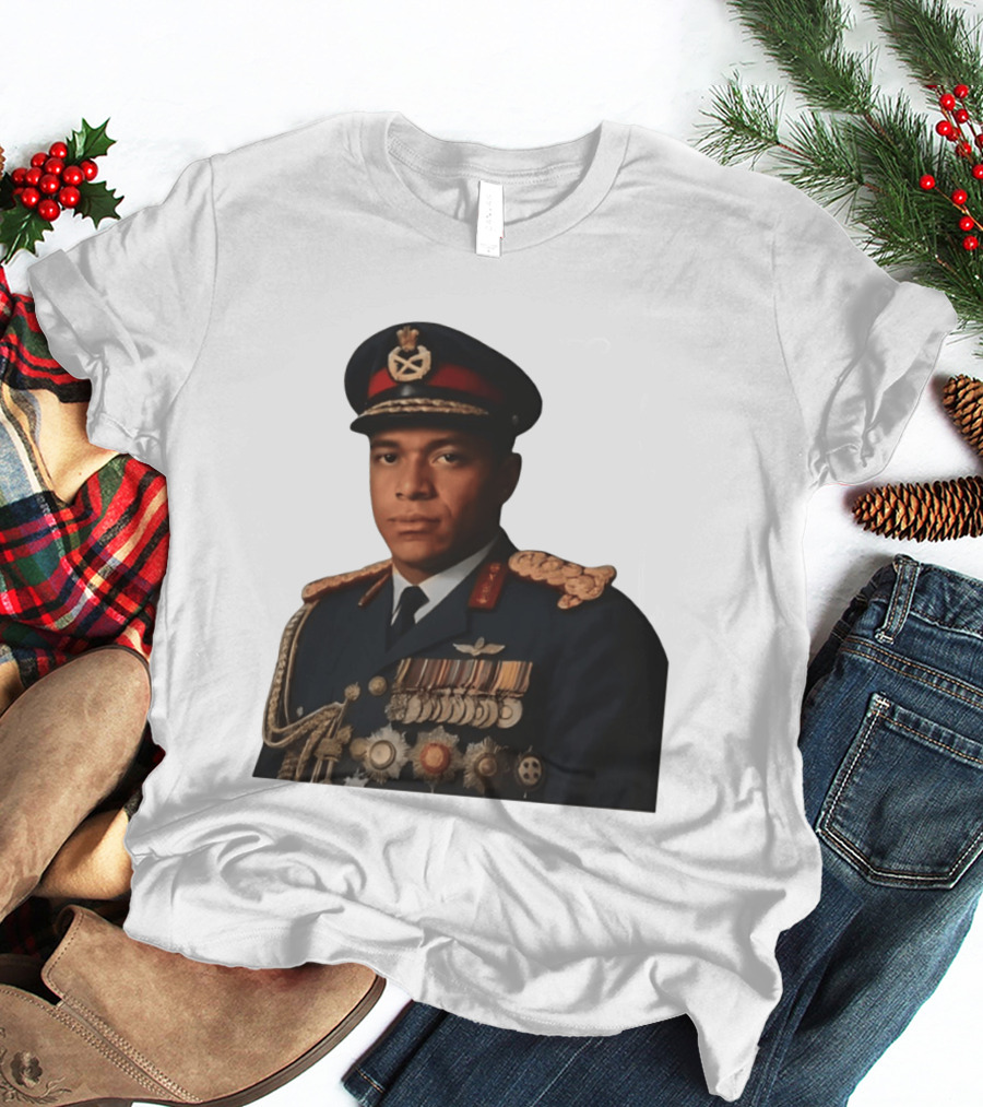 Kylian Mbappe Military Uniform Meme T-Shirt