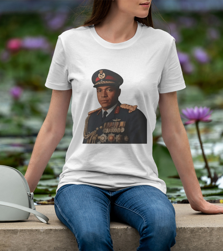 Kylian Mbappe Military Uniform Meme T-Shirt