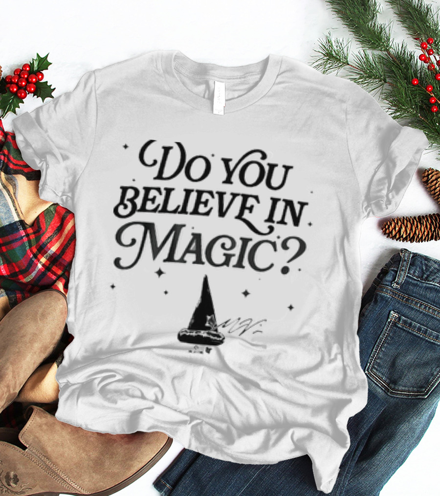 Do You Believe In Magic Mike Vasil Witch Hat Stars T-Shirt