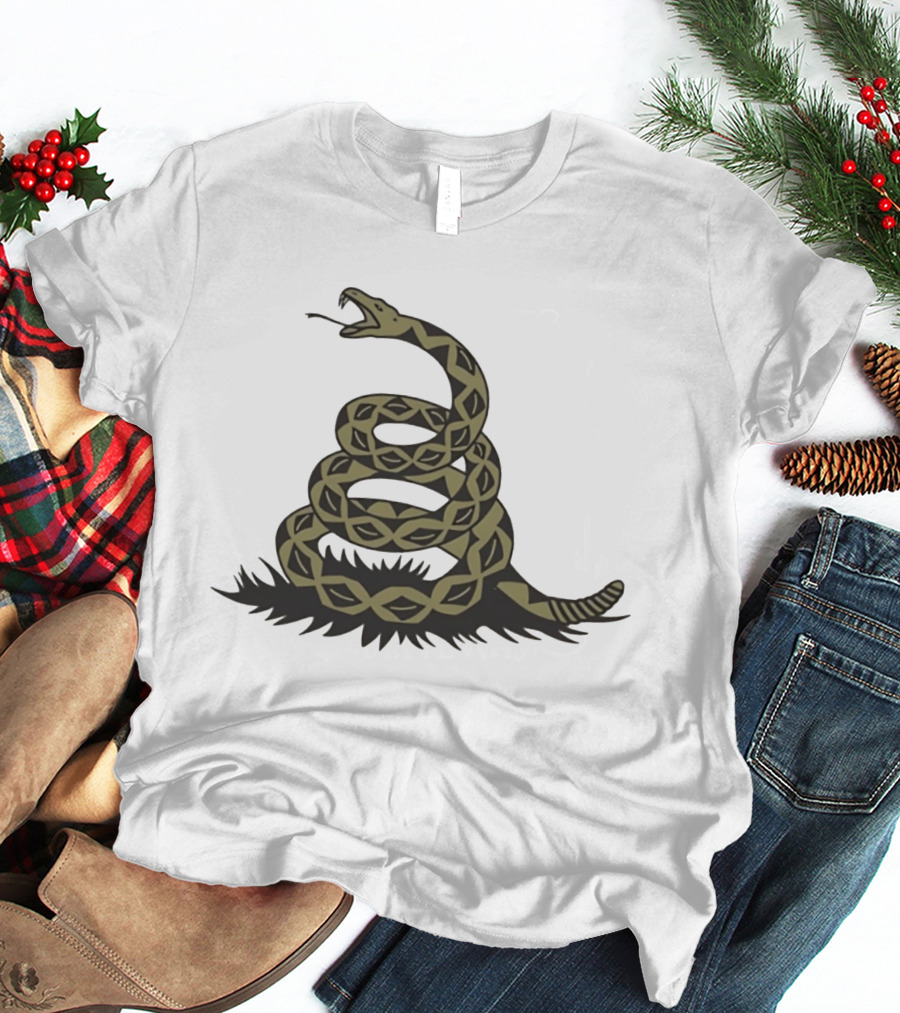 Gadsden Snake Iconic Coiled Rattlesnake T-Shirt