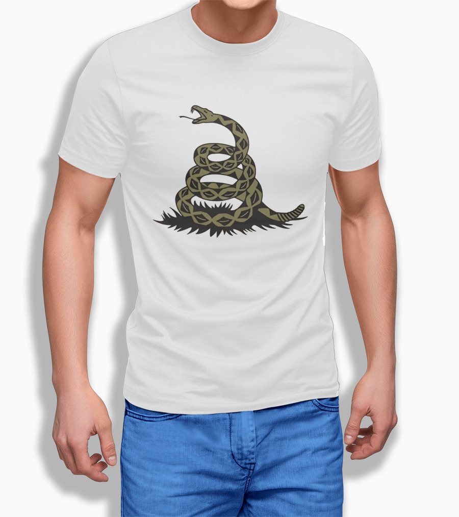 Gadsden Snake Iconic Coiled Rattlesnake T-Shirt