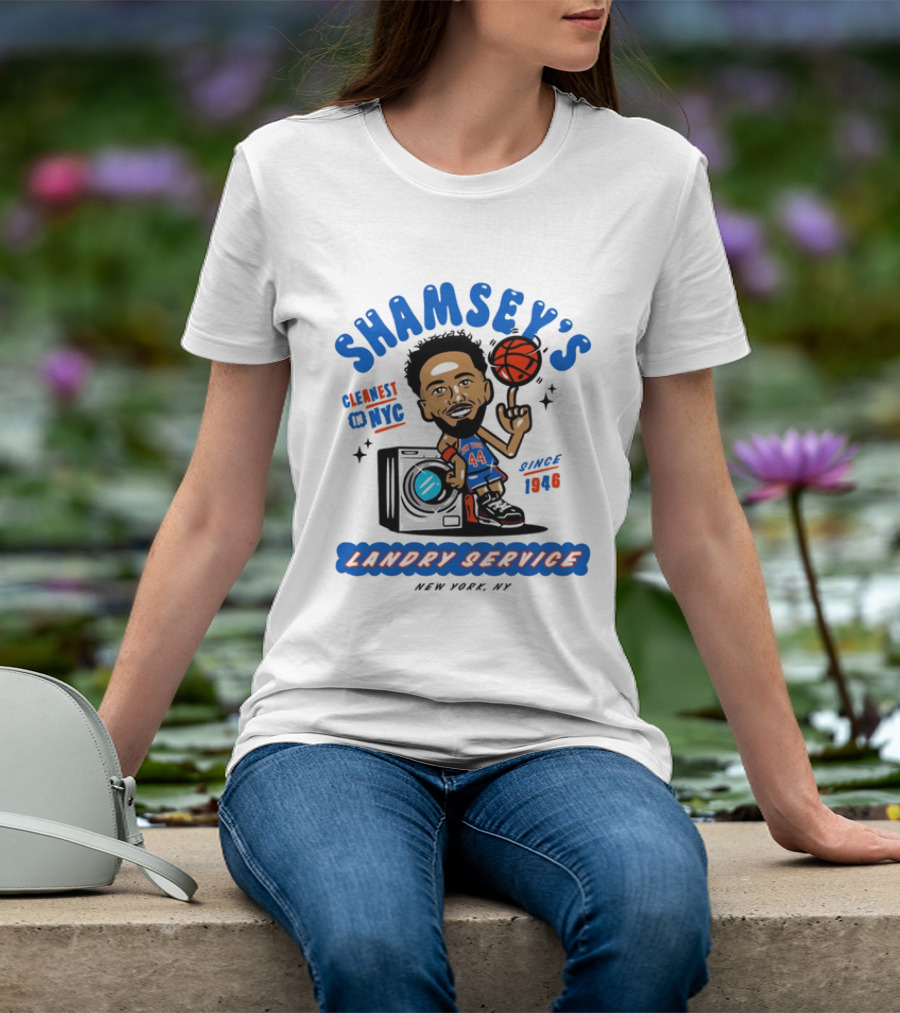Shamsey's Landry Service New York Knicks Since 1946 NYC T-Shirt