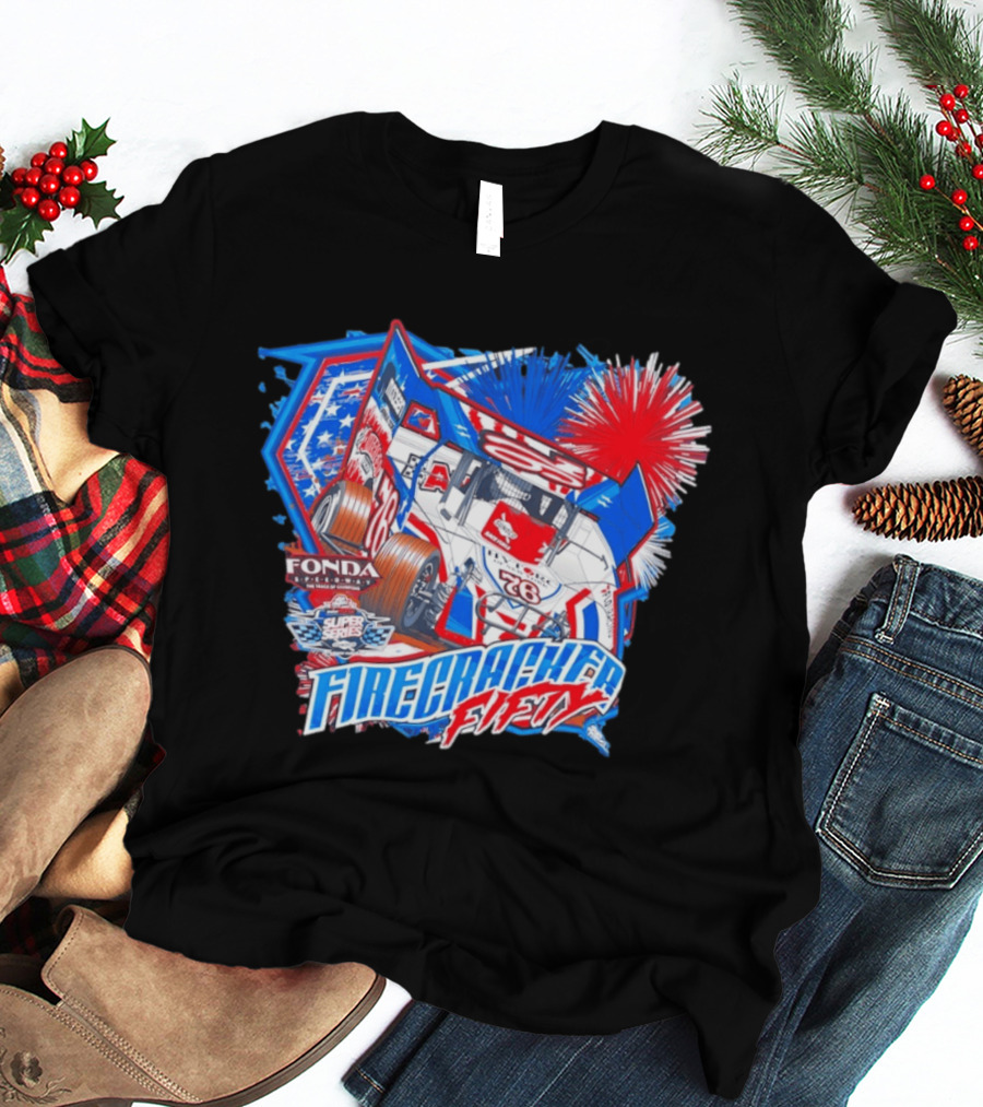 Firecracker Fifty 2026 Bob Hilbert Super Series Fonda Speedway Racing T-Shirt