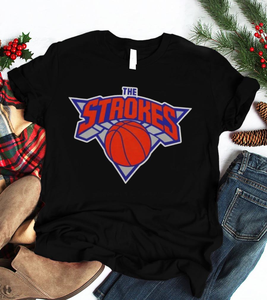 The Strokes Basketball Team Crossover Band Music T-Shirt