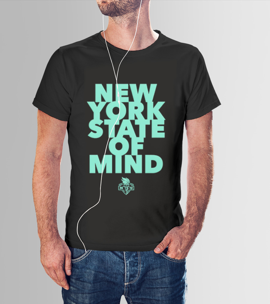 New York State Of Mind WNBA Liberty Basketball T-Shirt