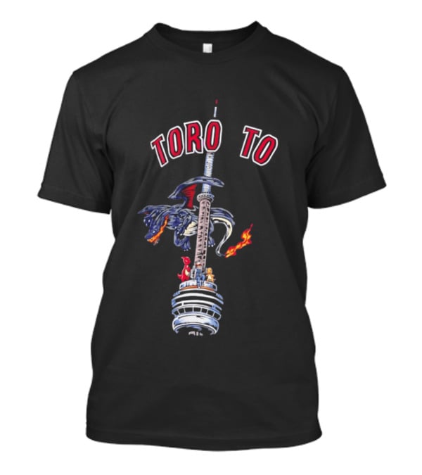 Toronto CN Tower Ash Charizard T-Shirt