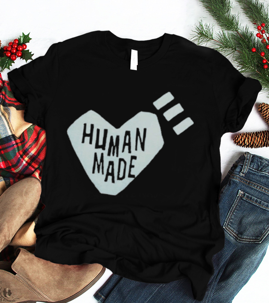Ningensei Aizome Heart Human Made T-Shirt