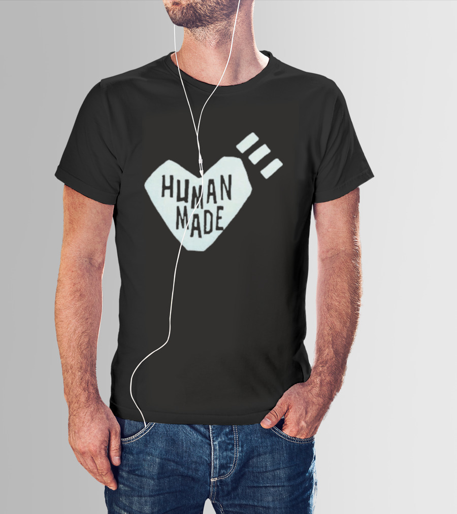Ningensei Aizome Heart Human Made T-Shirt