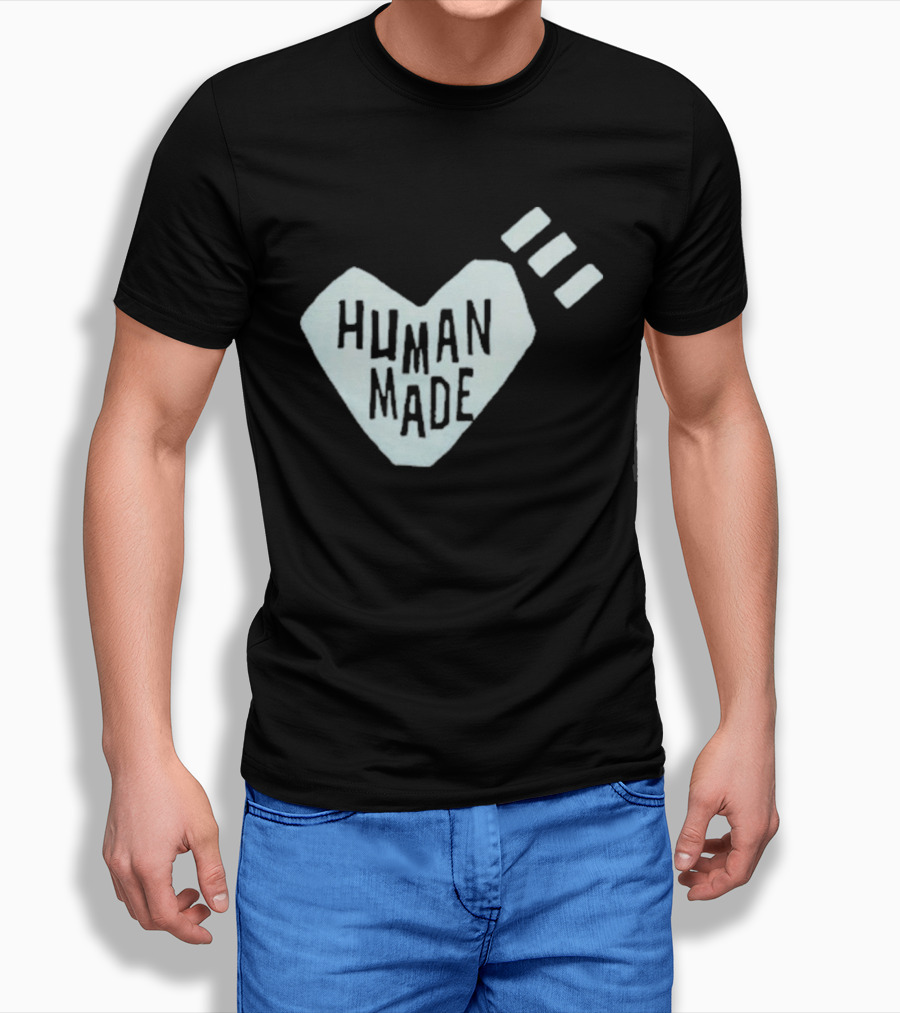 Ningensei Aizome Heart Human Made T-Shirt