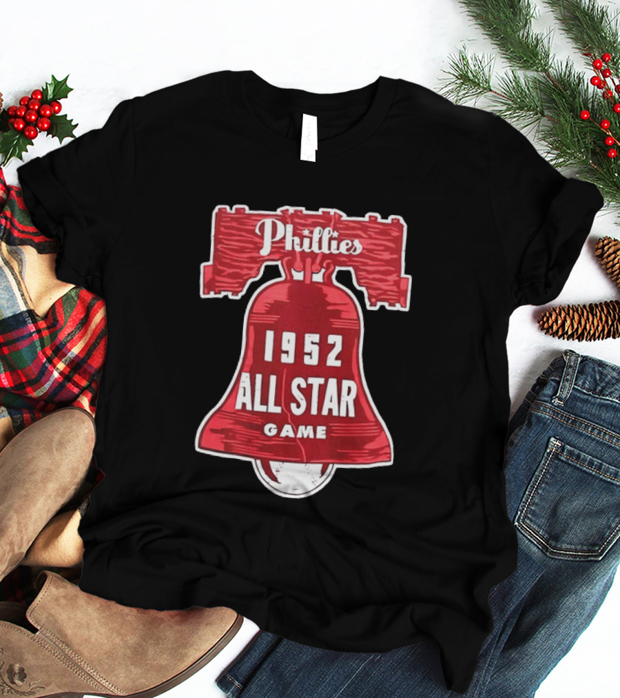 Phillies Liberty Bell 1952 All Star Game T-Shirt