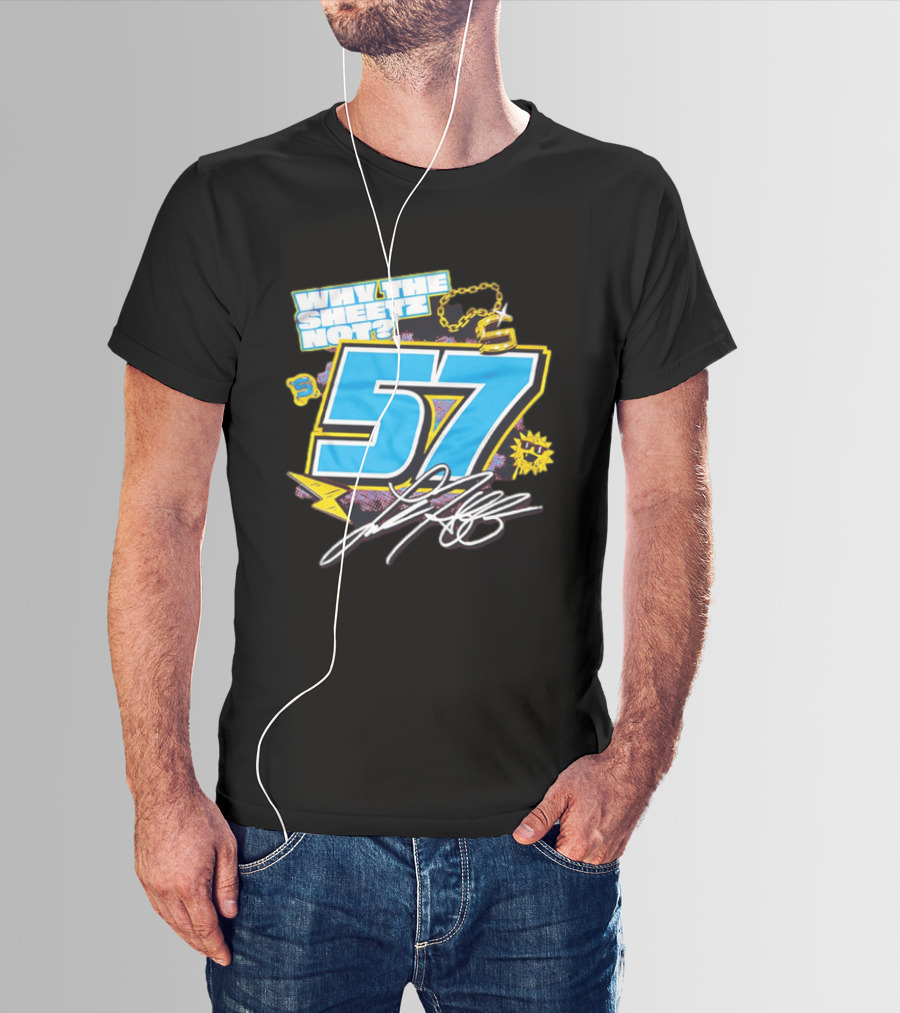 Why The Sheetz Not 57 Racing Motorsport Chain And Lightning T-Shirt