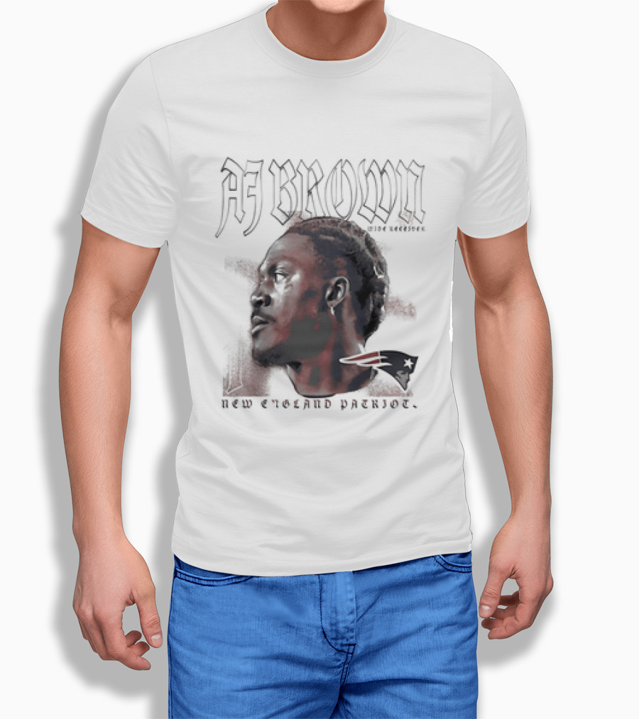 AJ Brown New England Patriots Bootleg T-Shirt