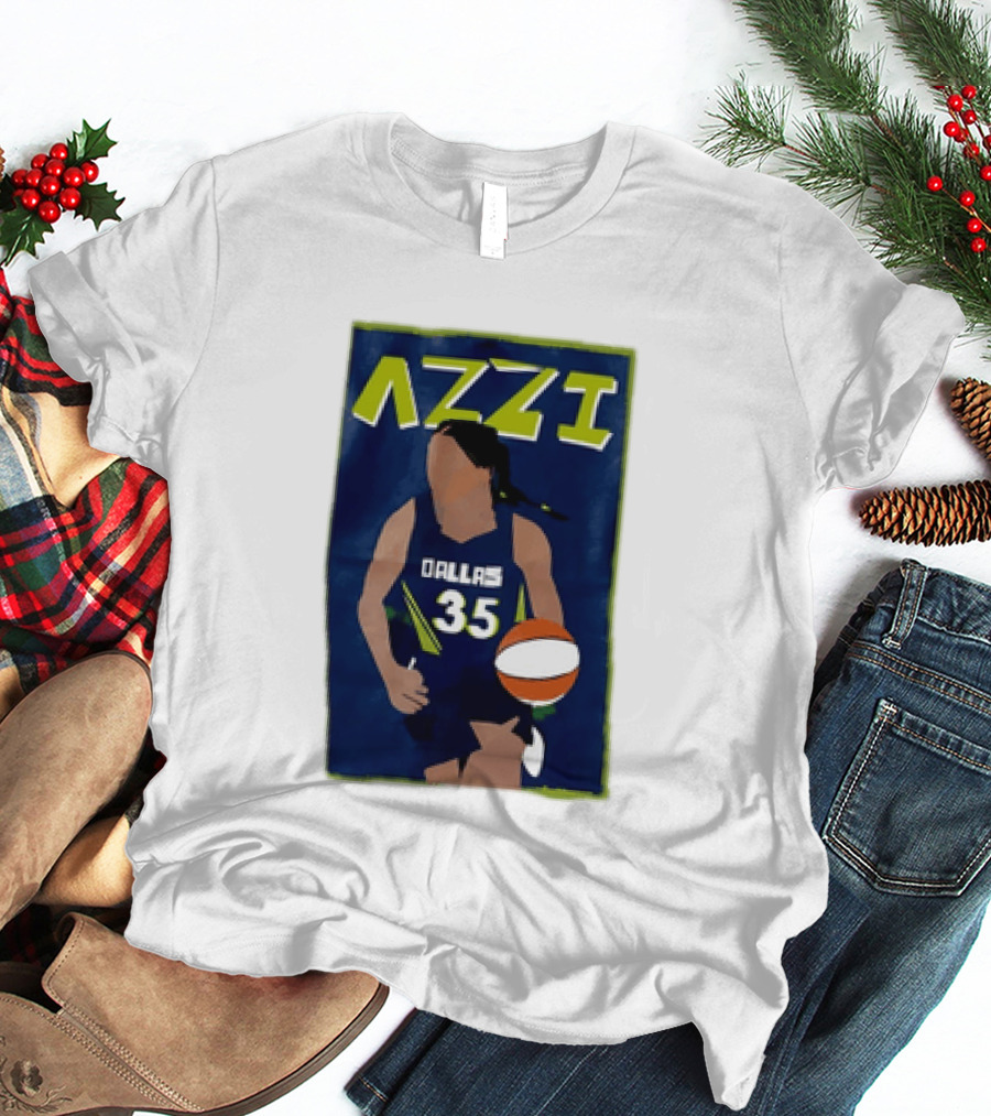 Azzi Fudd Dallas 35 Basketball WNBA 2026 Play Draft T-Shirt