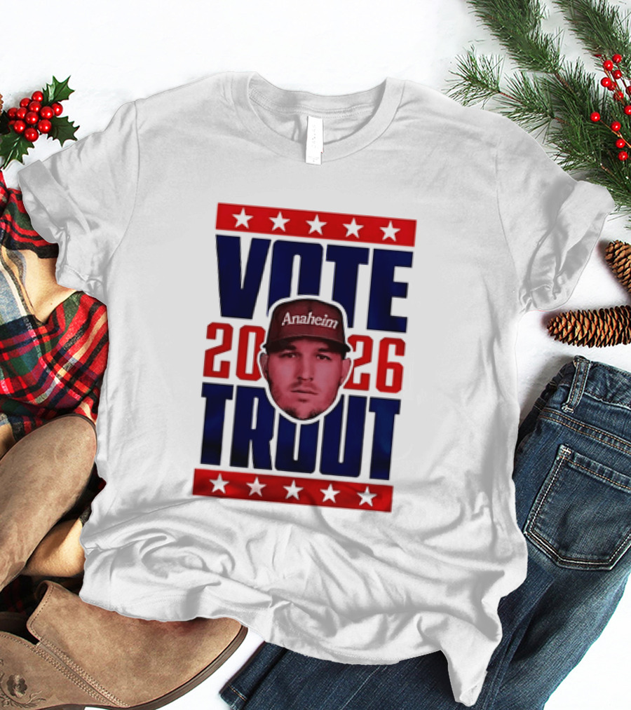 Vote Mike Trout Los Angeles Angels 2026 T-Shirt