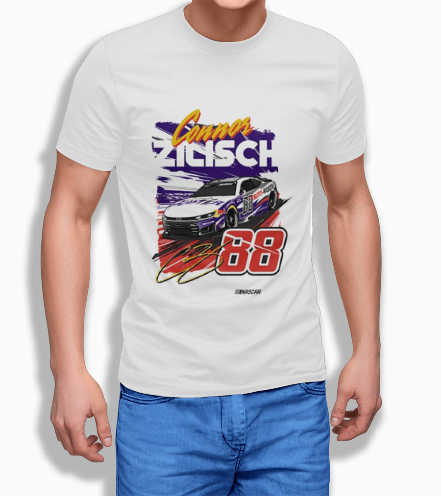 Connor Zilisch #88 NASCAR Racing Car Roto Rooter T-Shirt