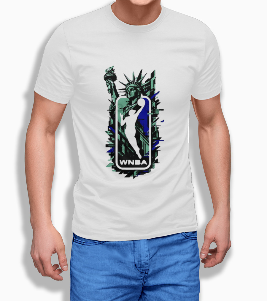 New York Liberty Statue Liberty Crown 2026 T-Shirt