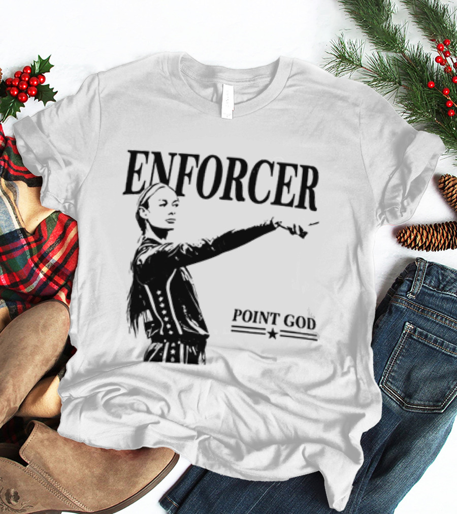 Indiana Fever Sophie Cunningham Enforcer Point God T-Shirt