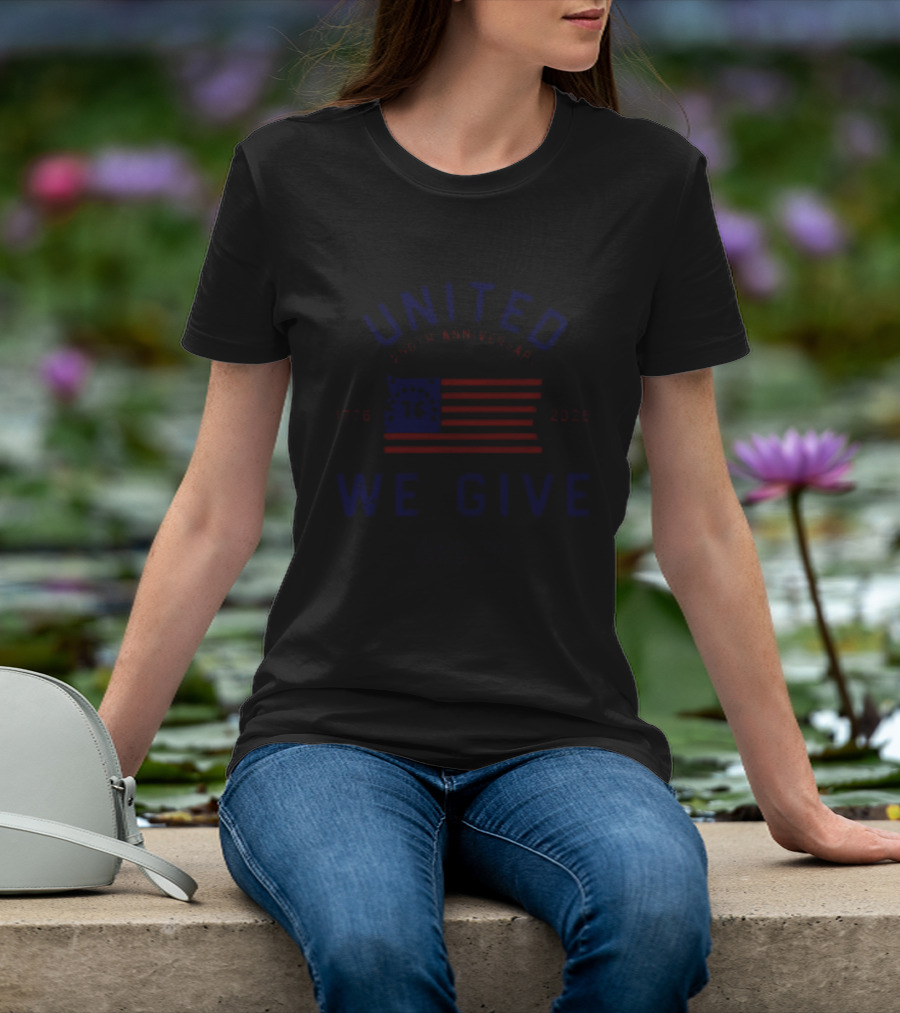 United We Give 250th Anniversary 1776 2026 American Flag Kentucky Association T-Shirt