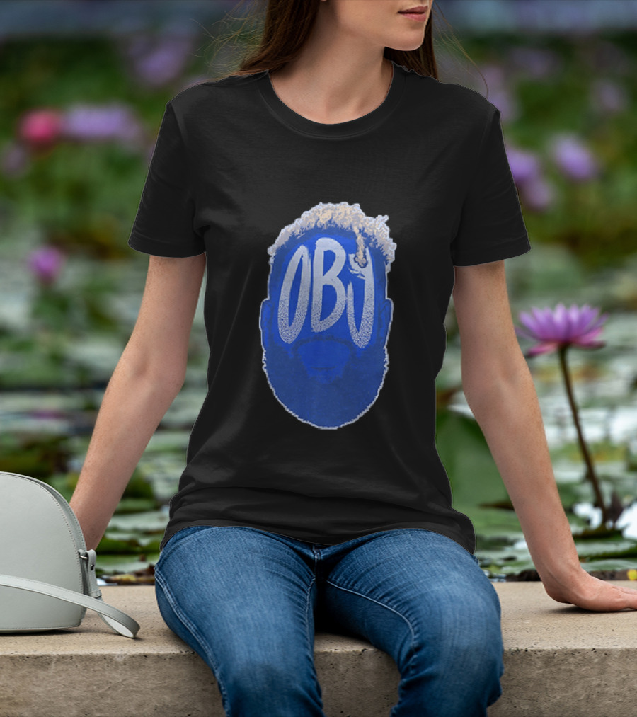 OBJ Odell Beckham Jr Big Head New York Giants T-Shirt
