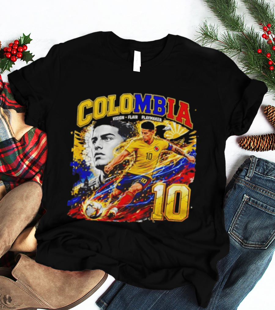 Colombia Vision Flair Playmaker 10 T-Shirt