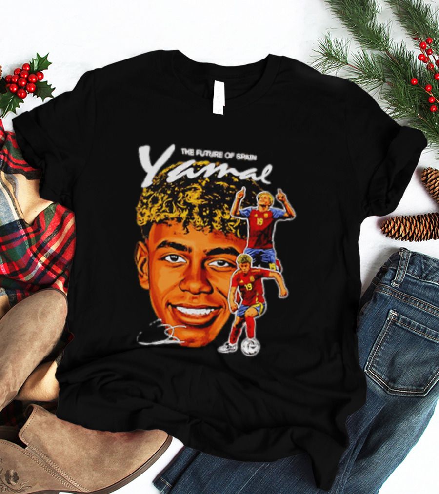Lamine Yamal The Future Of Spain National Team Soccer Star T-Shirt