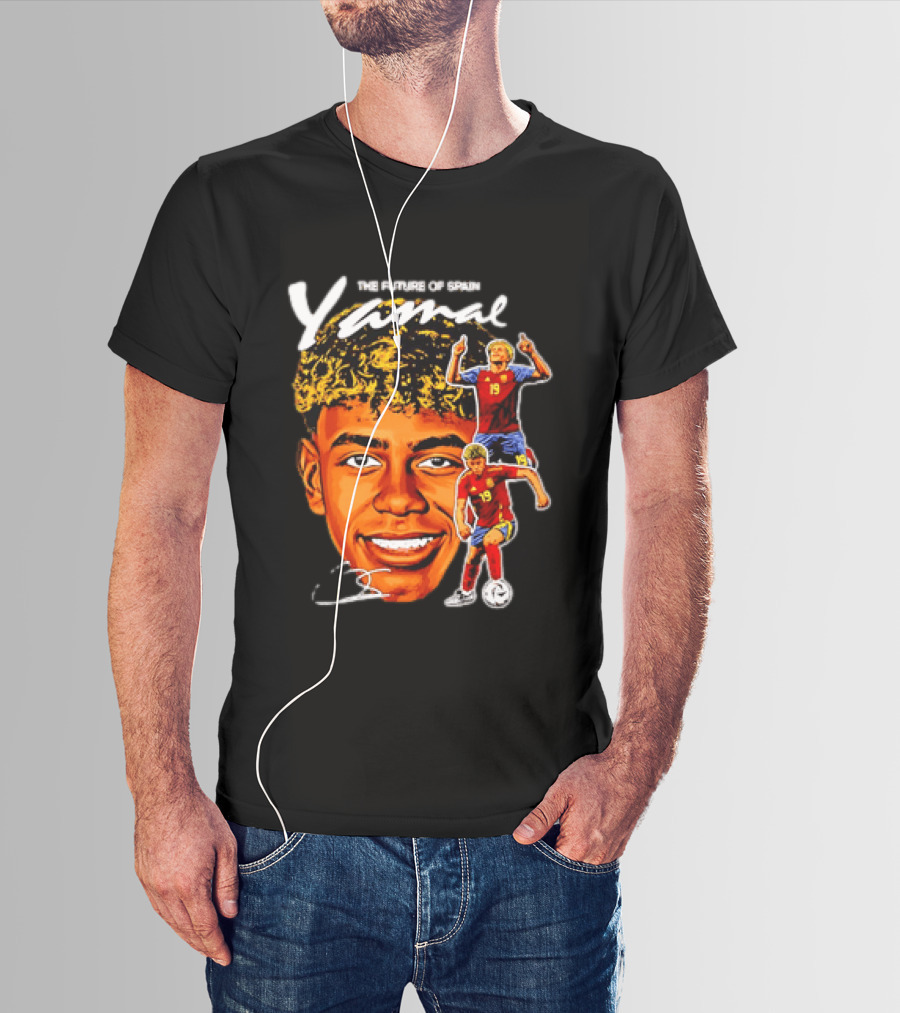 Lamine Yamal The Future Of Spain National Team Soccer Star T-Shirt