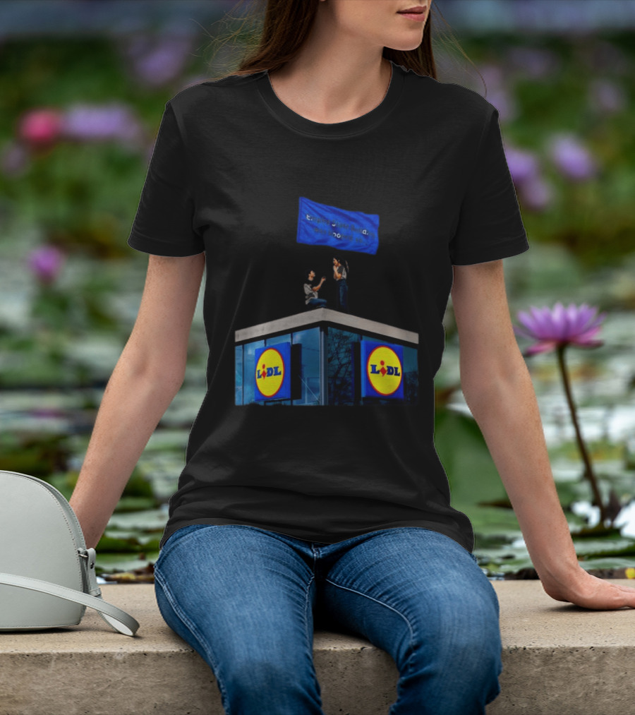 Lidl Empire State Building Was Booked Proposal T-Shirt
