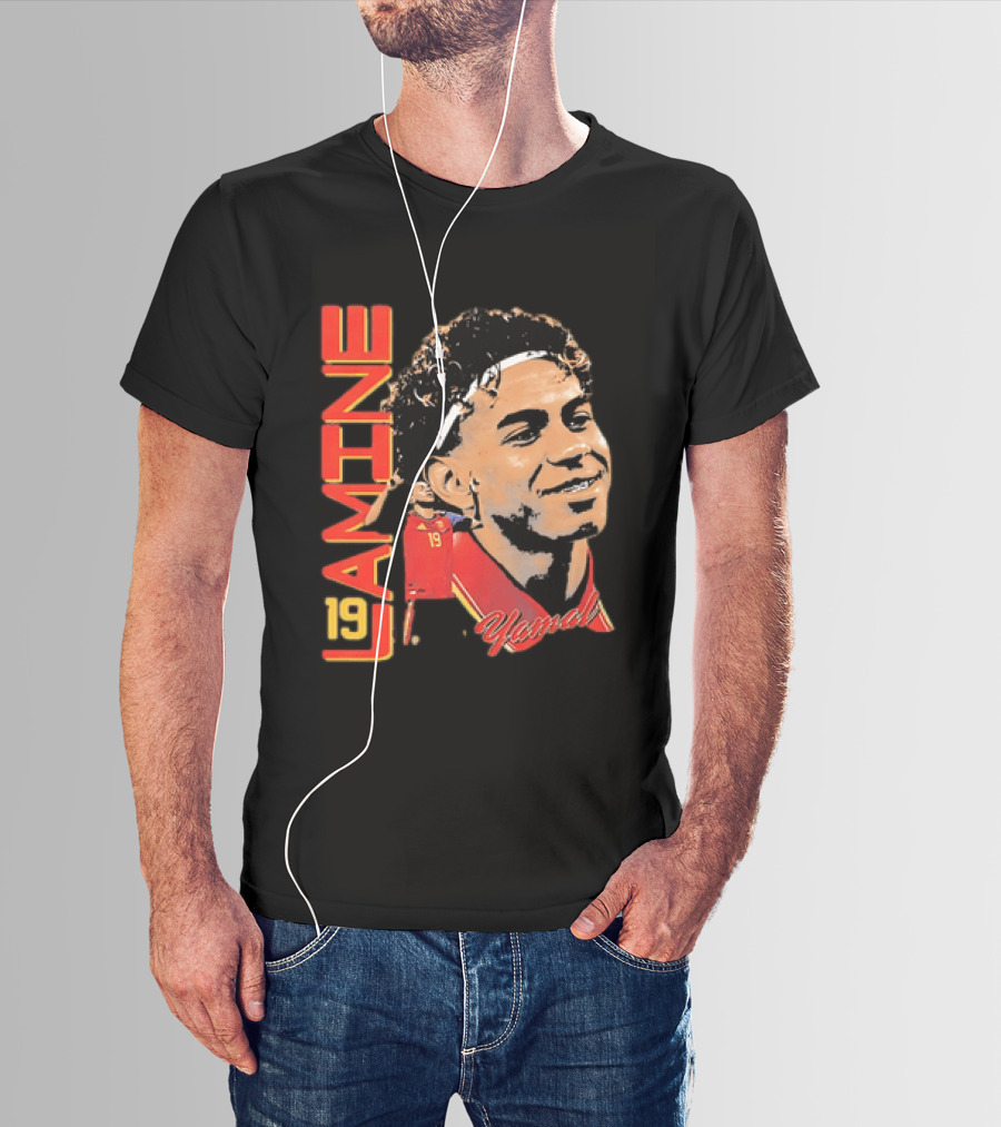 Lamine Yamal 19 Spain National Football Team T-Shirt