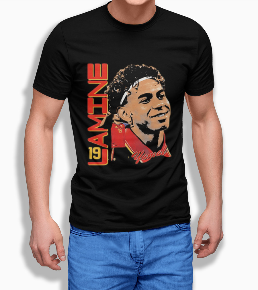 Lamine Yamal 19 Spain National Football Team T-Shirt