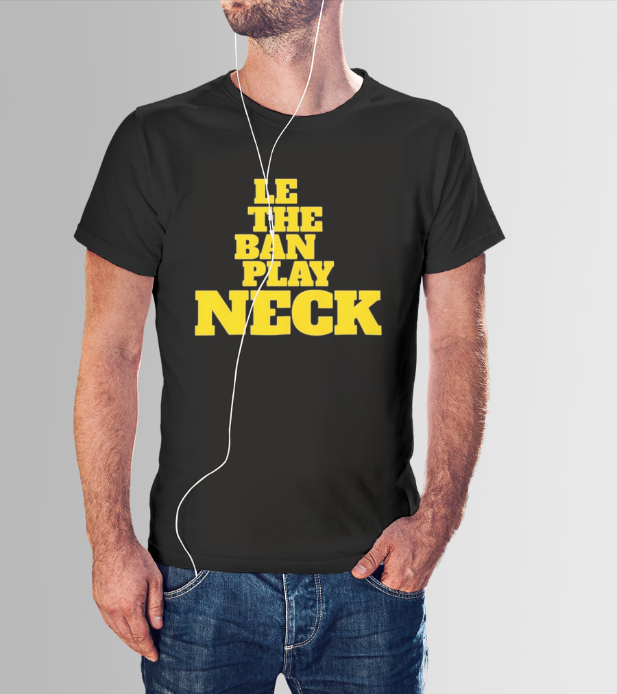 Tiger Nation Let The Band Play Neck LSU T-Shirt