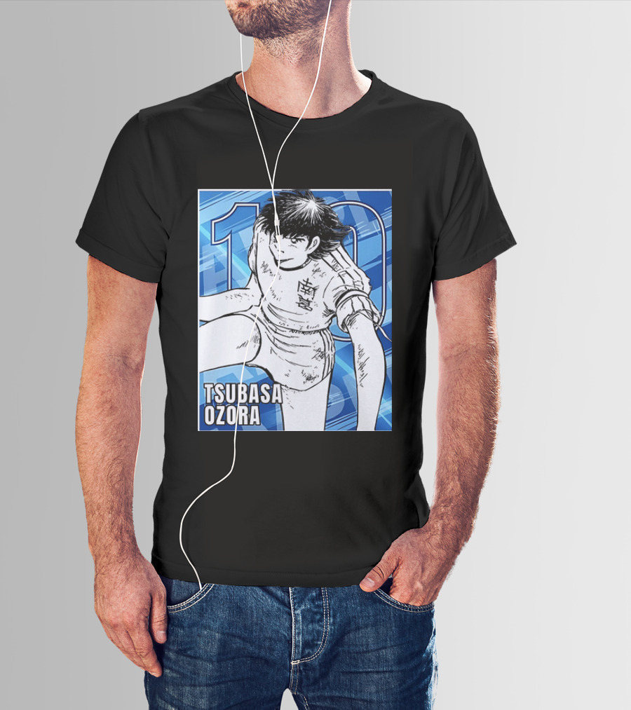 Tsubasa Ozora Nankatsu 10 Captain Tsubasa Anime Manga Series T-Shirt