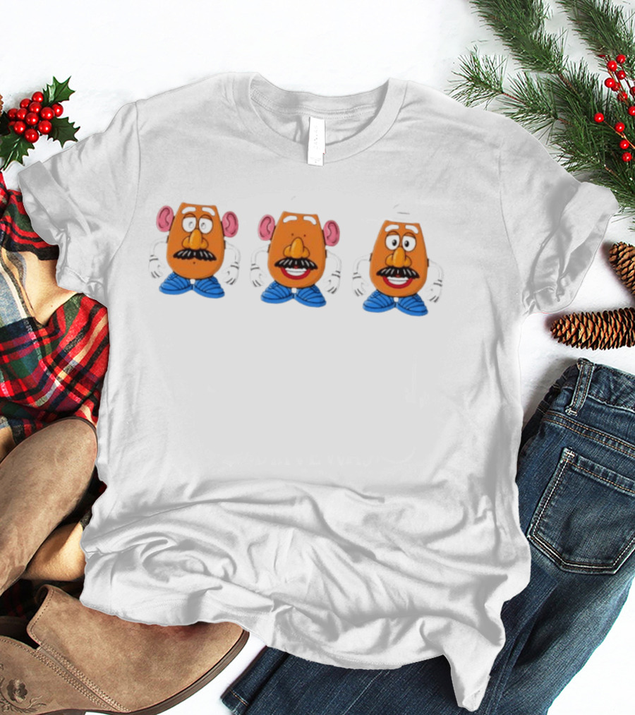 Mr Potato Head Trio Toy Story Pixar Characters T-Shirt