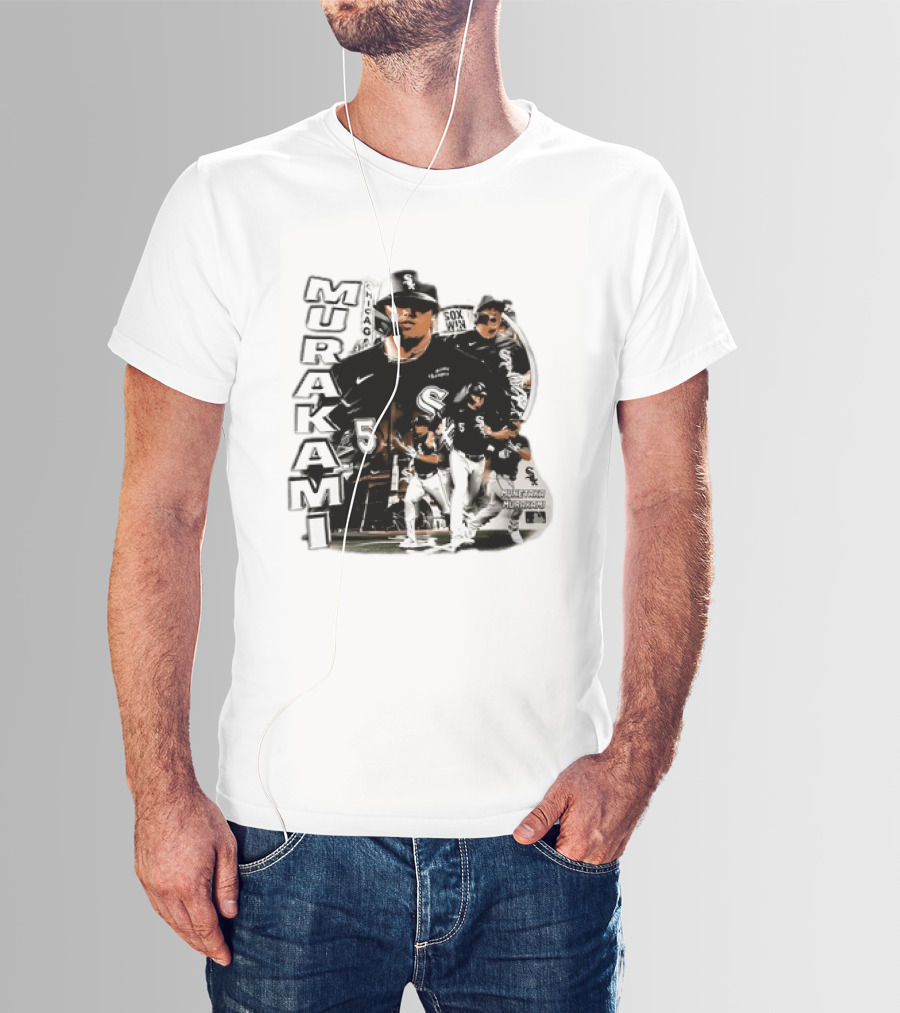 Munetaka Murakami Chicago White Sox Win Player Number 5 MLB T-Shirt