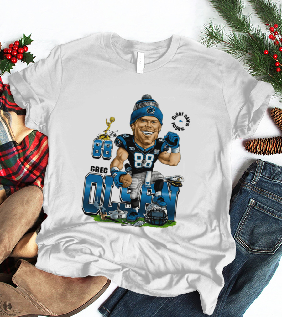 Greg Olsen Glory Days 88 Rehrest Sports T-Shirt