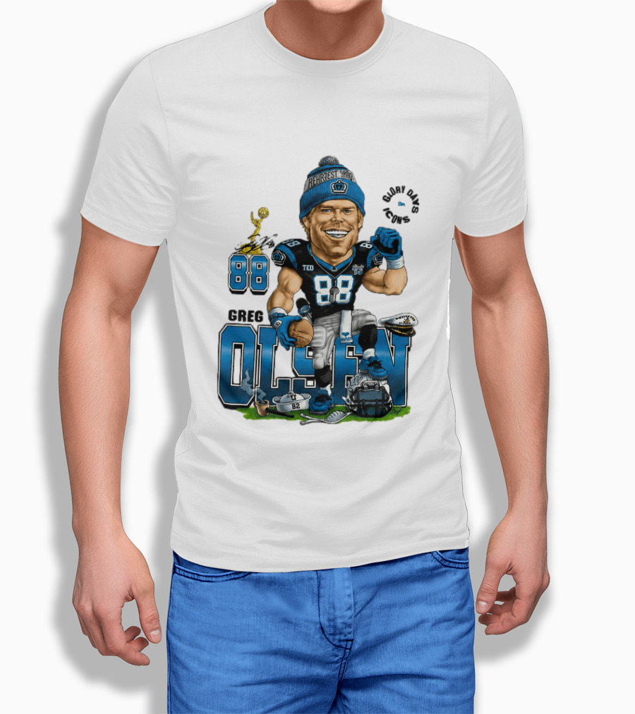 Greg Olsen Glory Days 88 Rehrest Sports T-Shirt