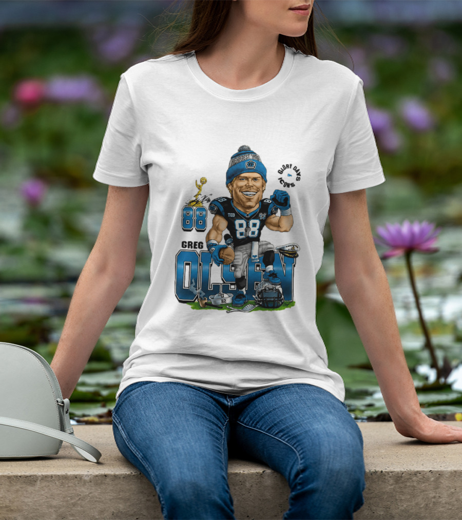 Greg Olsen Glory Days 88 Rehrest Sports T-Shirt