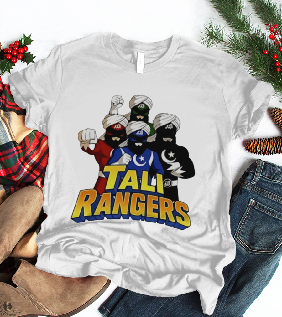 Tali Rangers Turban Wearing Superhero Group T-Shirt