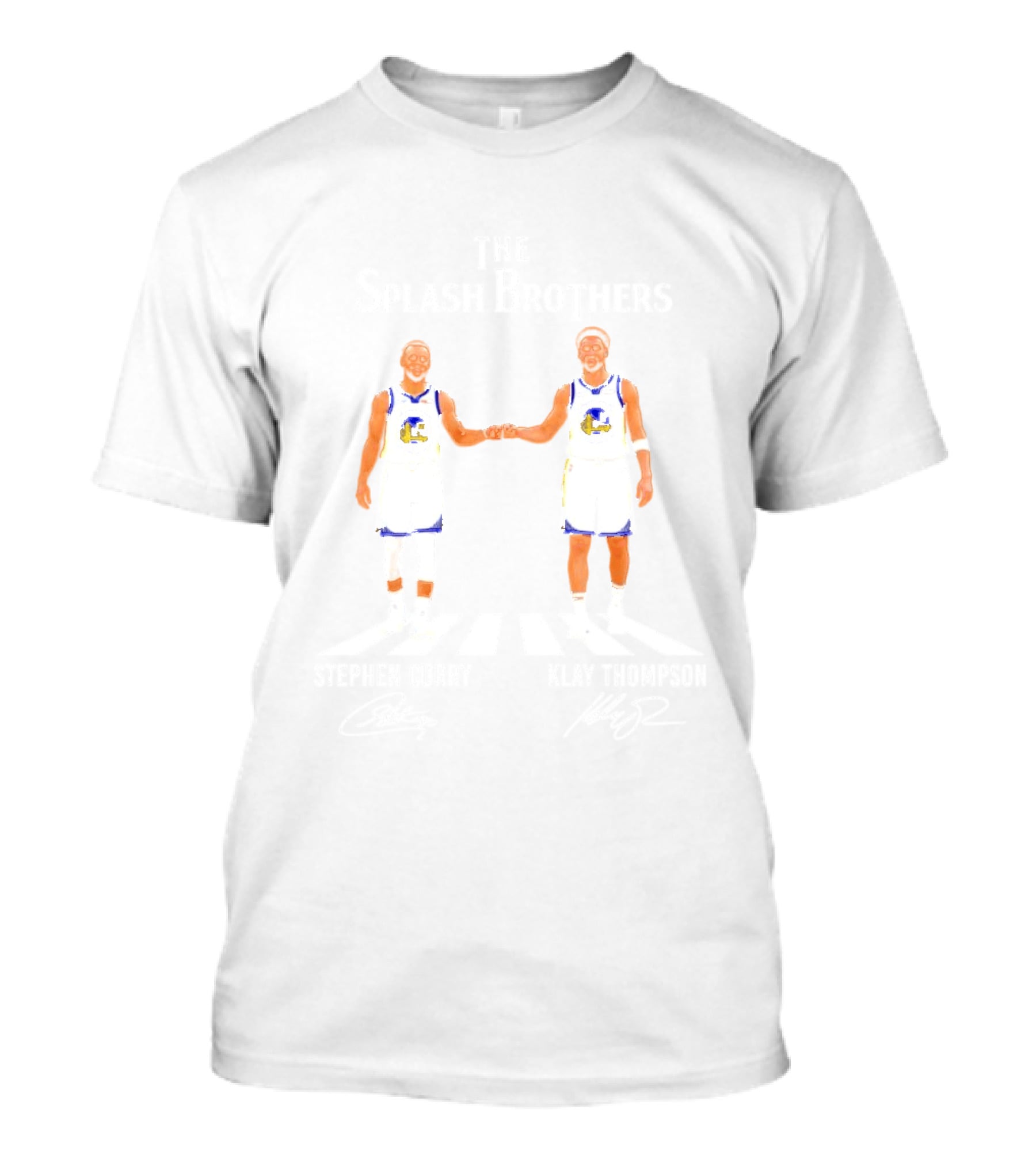 The Splash Brothers Stephen Curry Klay Thompson Golden State Warriors NBA T-Shirt