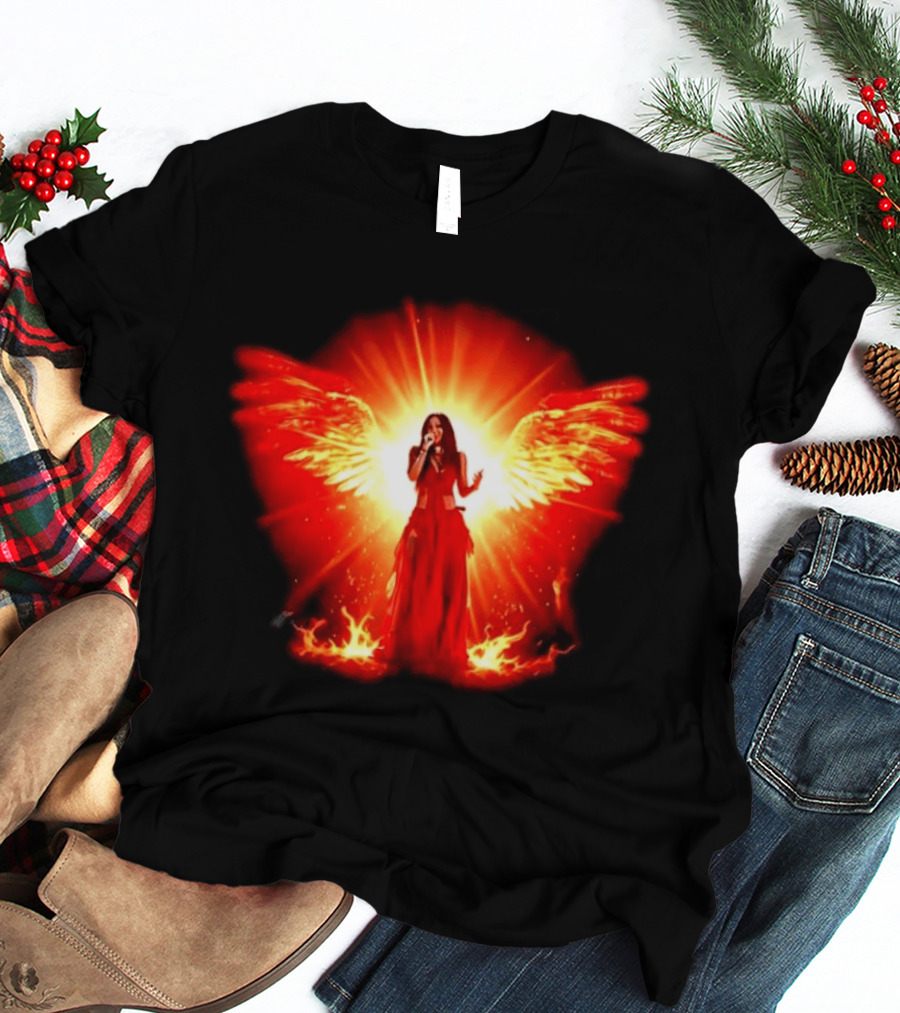 Kehlani 2026 Wings Of Fire Angelic Performance Fiery Aura T-Shirt
