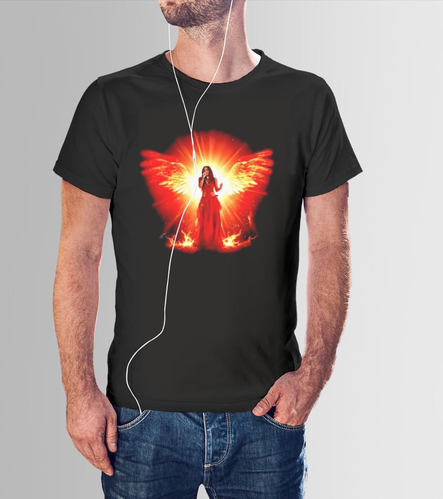 Kehlani 2026 Wings Of Fire Angelic Performance Fiery Aura T-Shirt