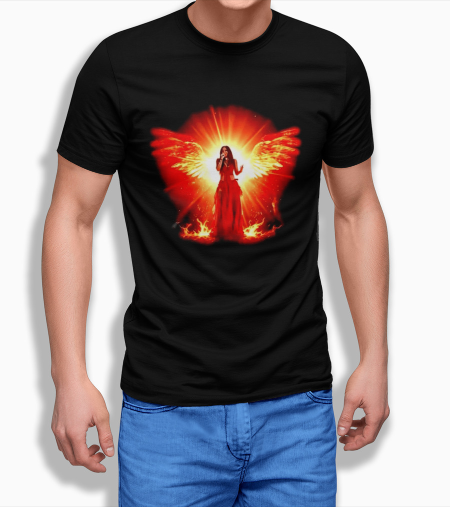 Kehlani 2026 Wings Of Fire Angelic Performance Fiery Aura T-Shirt