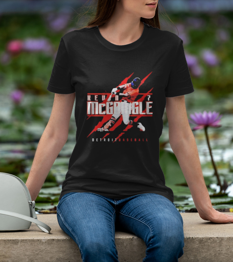 Kevin McGonigle Detroit Baseball Claws T-Shirt