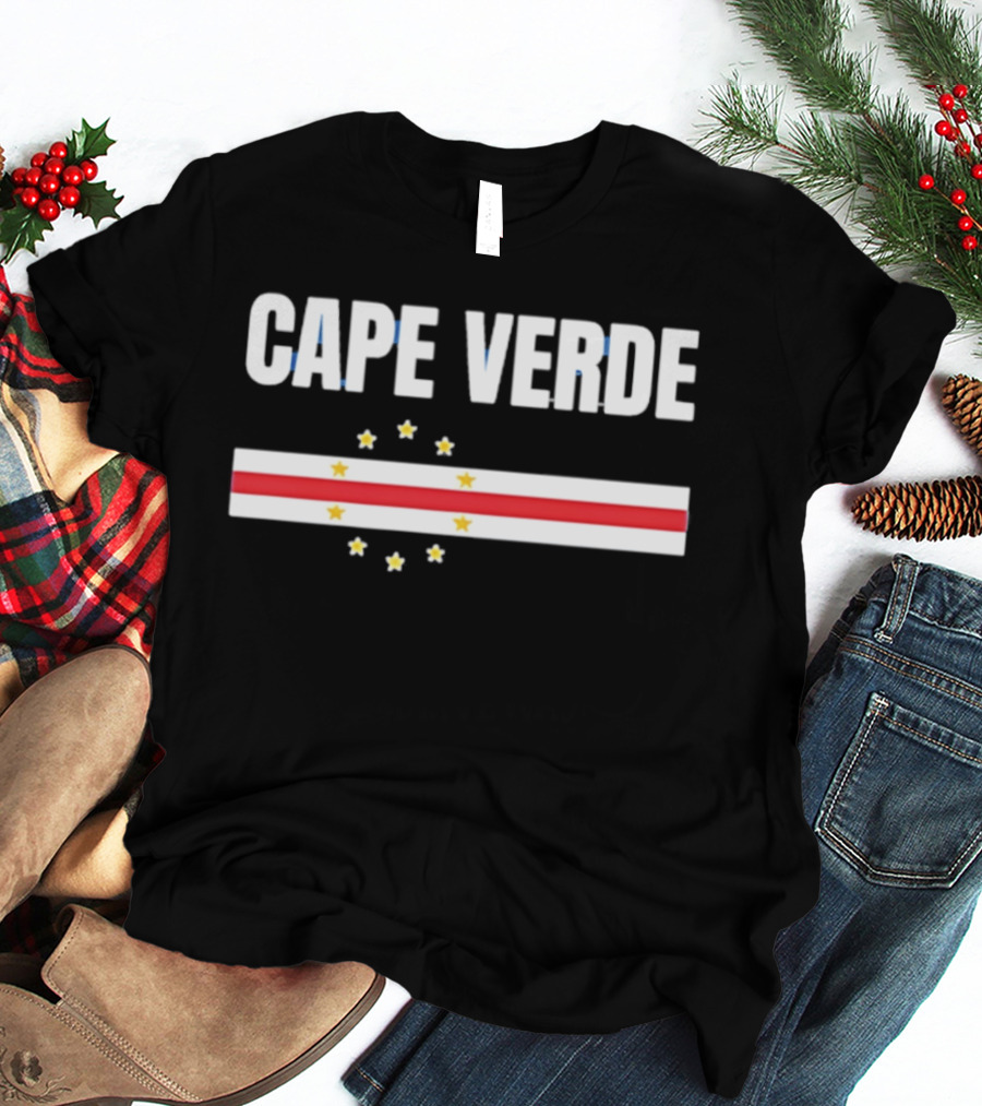 Cape Verde Flag Stars T-Shirt