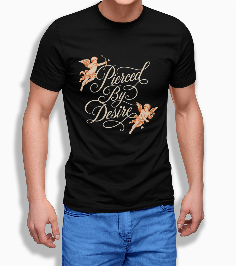 Pierced By Desire Cupid Angels T-Shirt