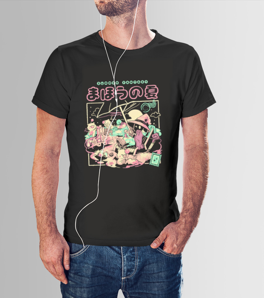 Vivi Ornitier Maho No Natsu Final Fantasy Summer Fantasy T-Shirt