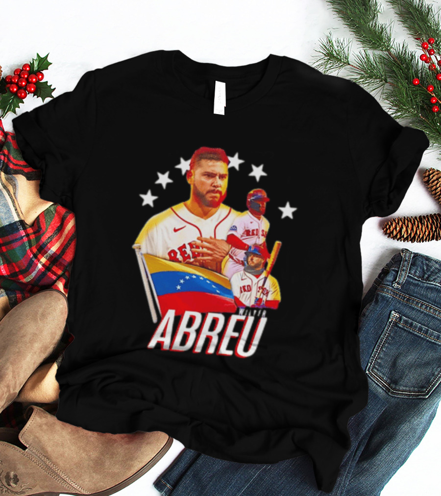 Wilyer Abreu Red Sox Venezuelan Baseball Star T-Shirt