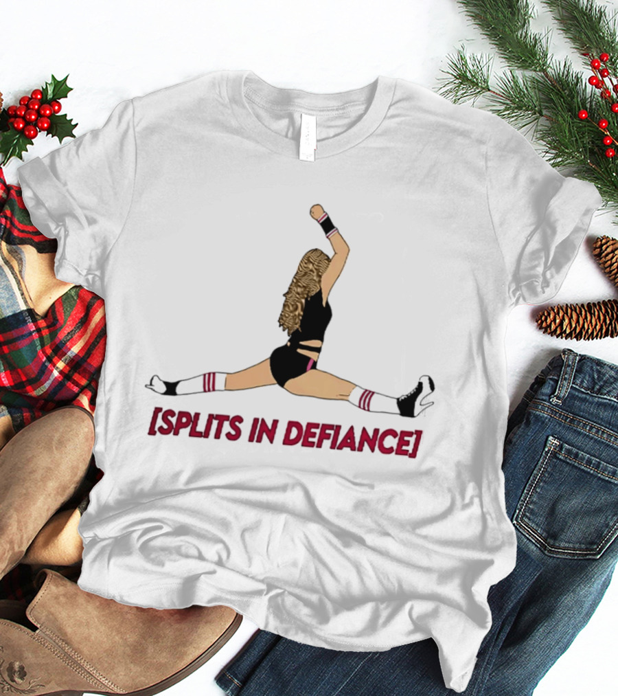 Splits In Defiance Cheerleader Dance Pose T-Shirt